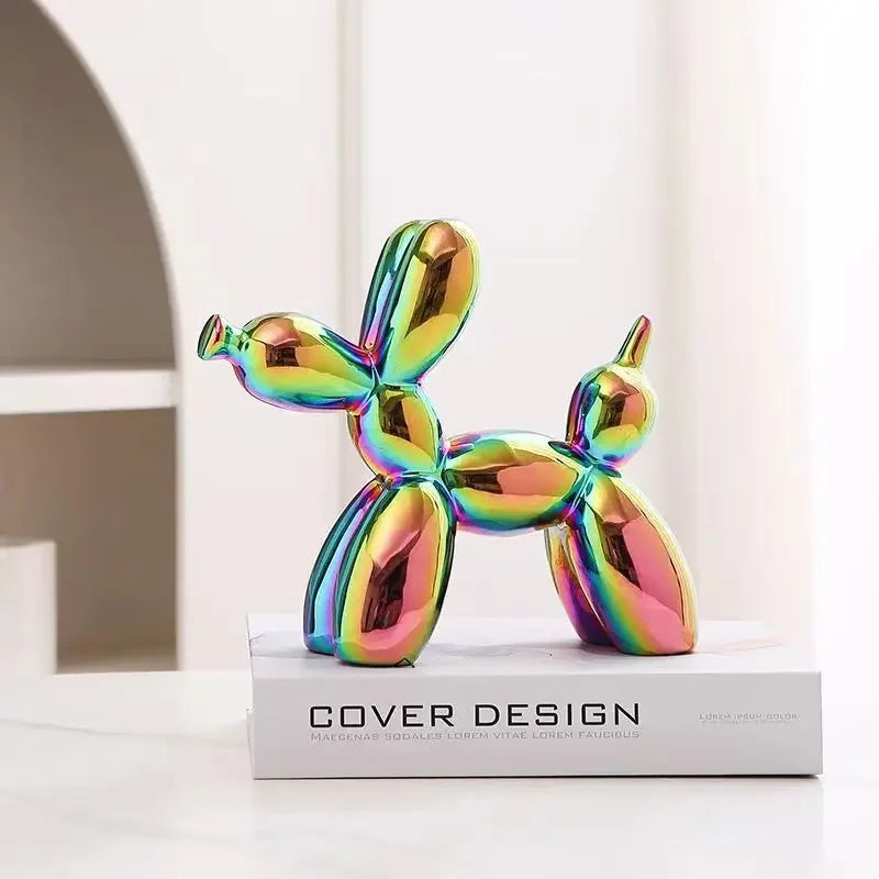 Abstract Home Decor Ceramic Balloon Dog