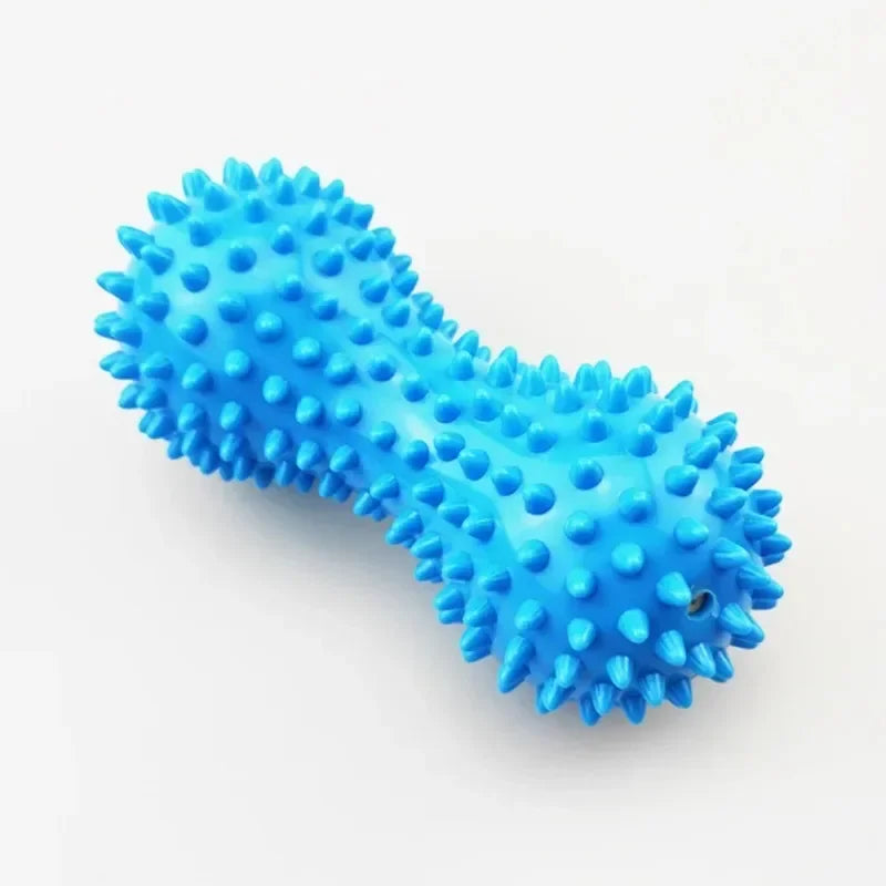 Spiky Peanut Massage Ball – Inflatable PVC Yoga & Fitness Tool