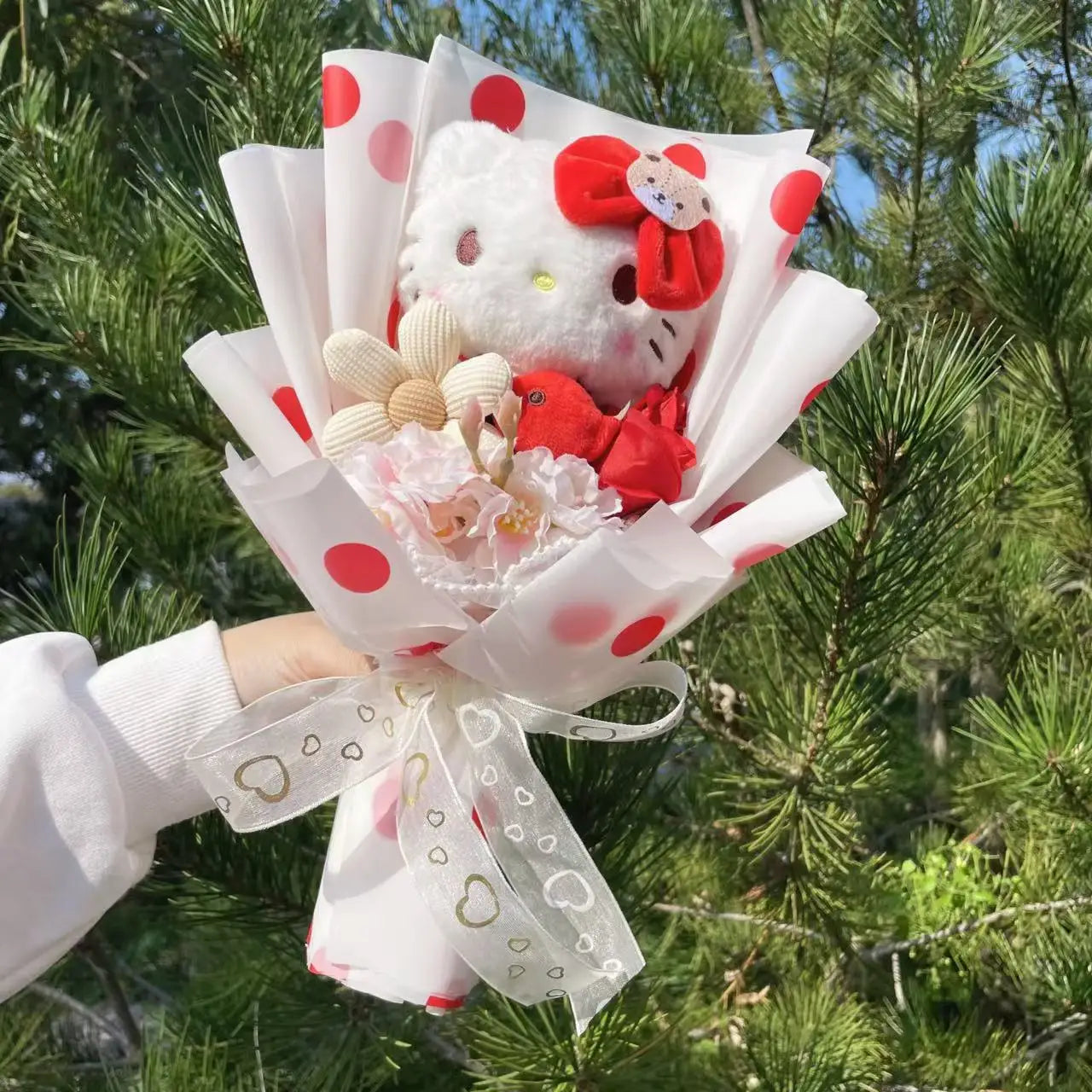 Cartoon Plush Flower Bouquet Gift