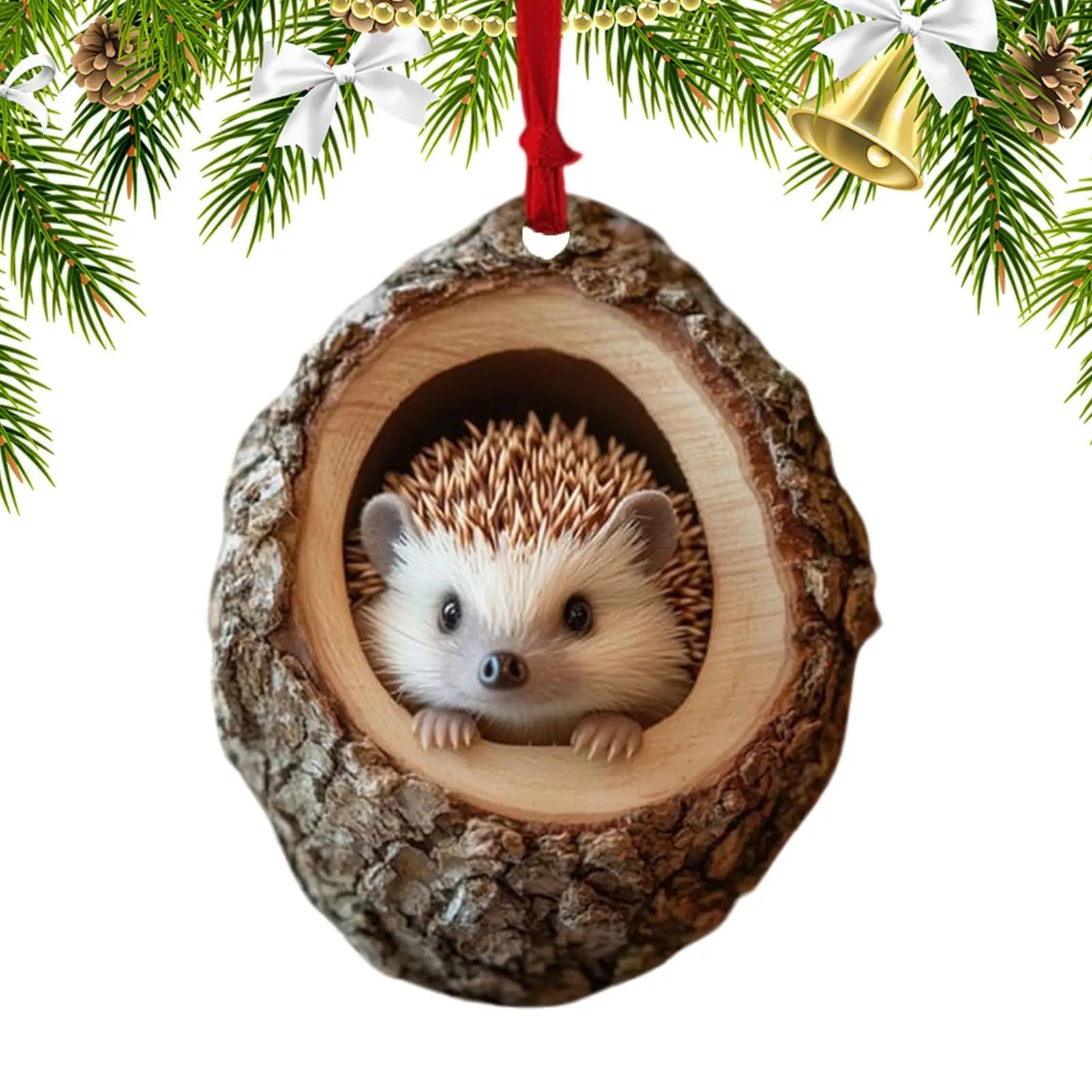 Acrylic Animal Christmas Tree Ornaments