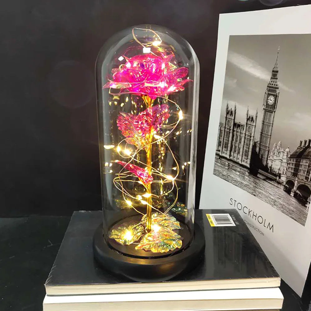 Eternal Rose LED Light Flower Gift