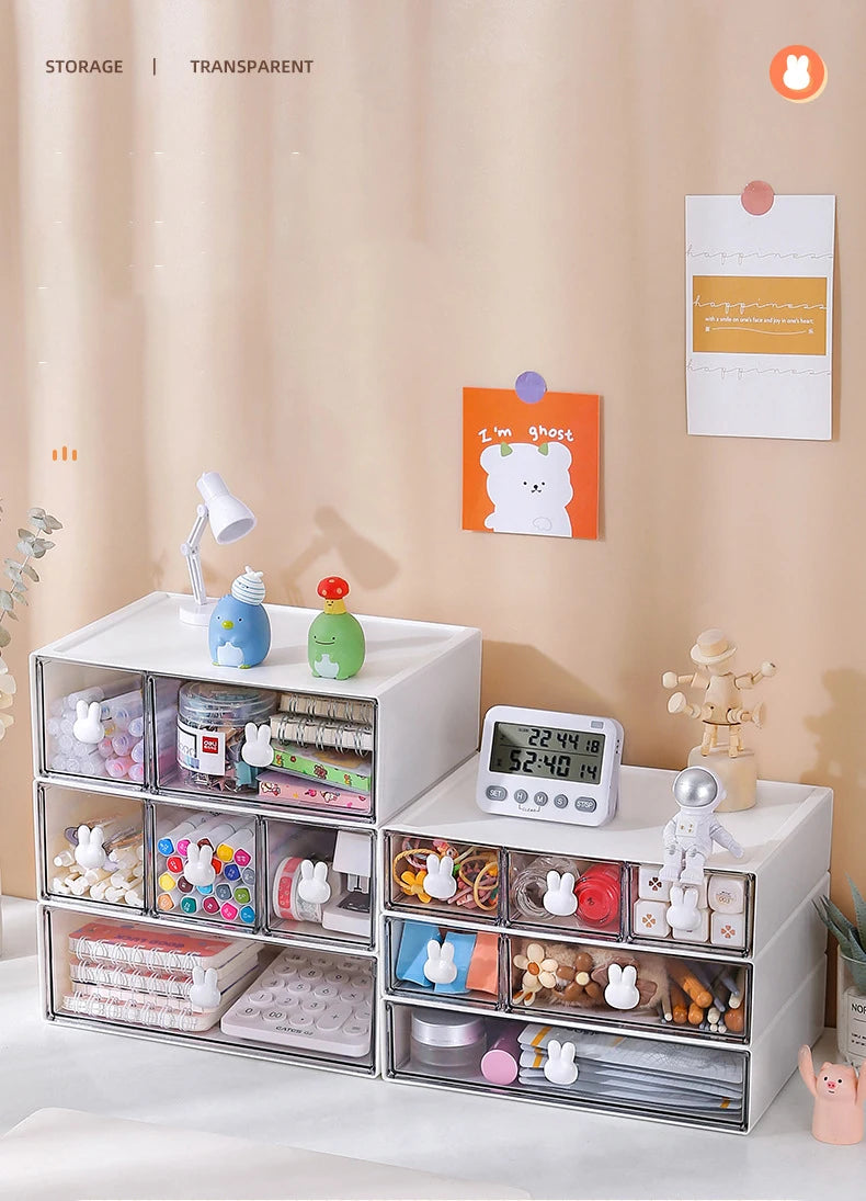 Rabbit Desktop Storage Organizer