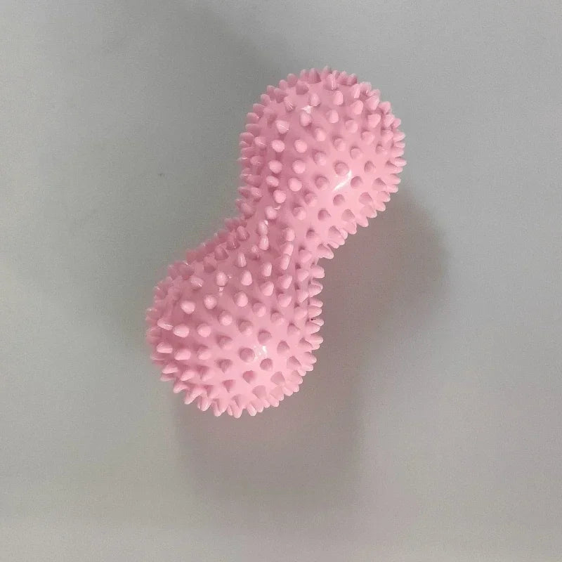 Spiky Peanut Massage Ball – Inflatable PVC Yoga & Fitness Tool