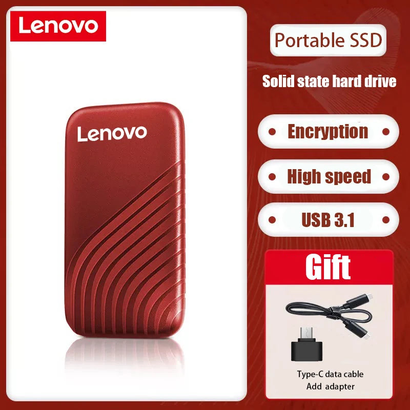 Lenovo High-Speed Portable SSD