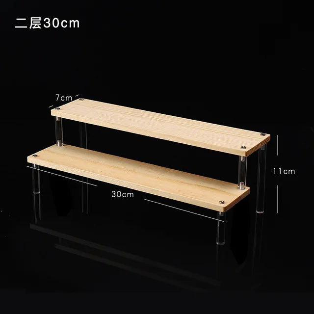 1–5 Tier Clear Acrylic Display Stand