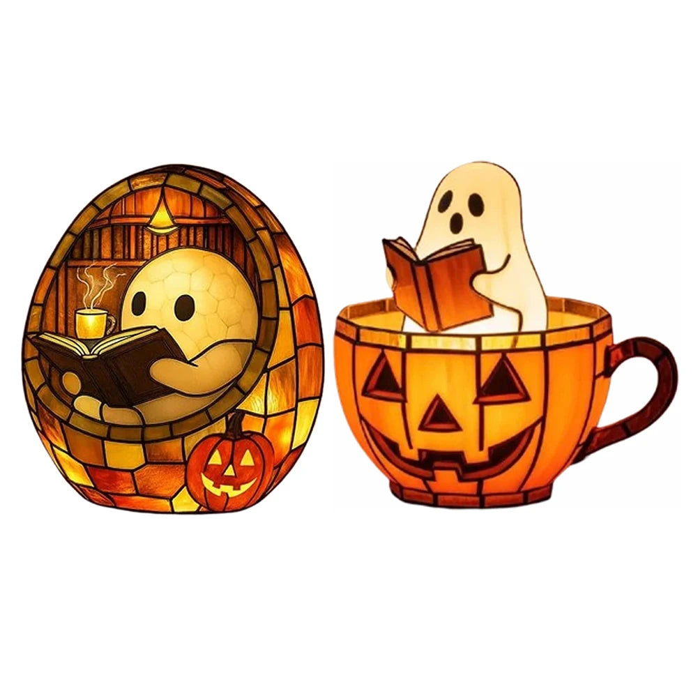 Ghost Reading Book Lamp