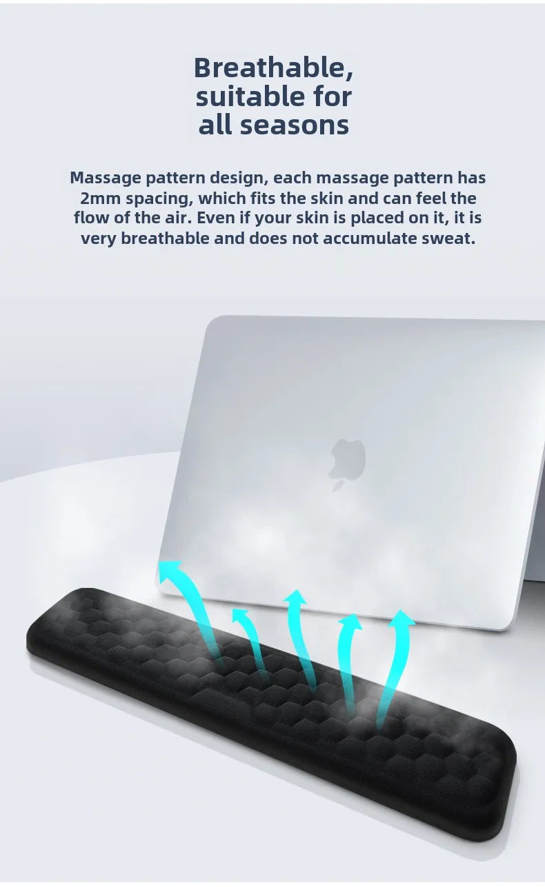 Ergonomic Memory Foam Keyboard