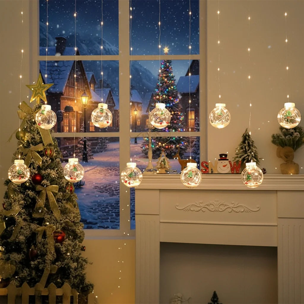 Wish Ball Curtain LED Fairy Lights