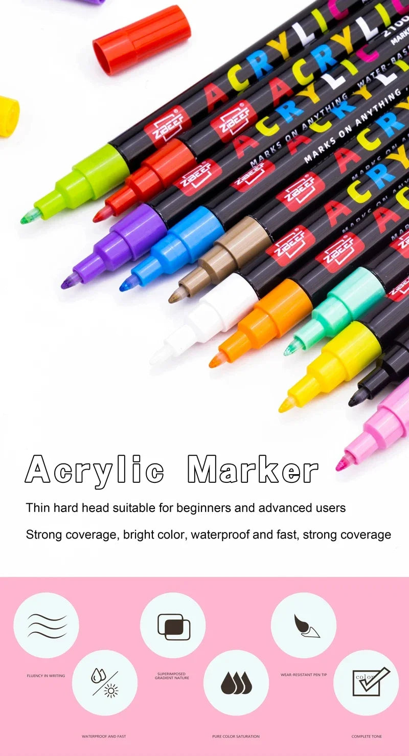 Acrylic Paint Marker Set