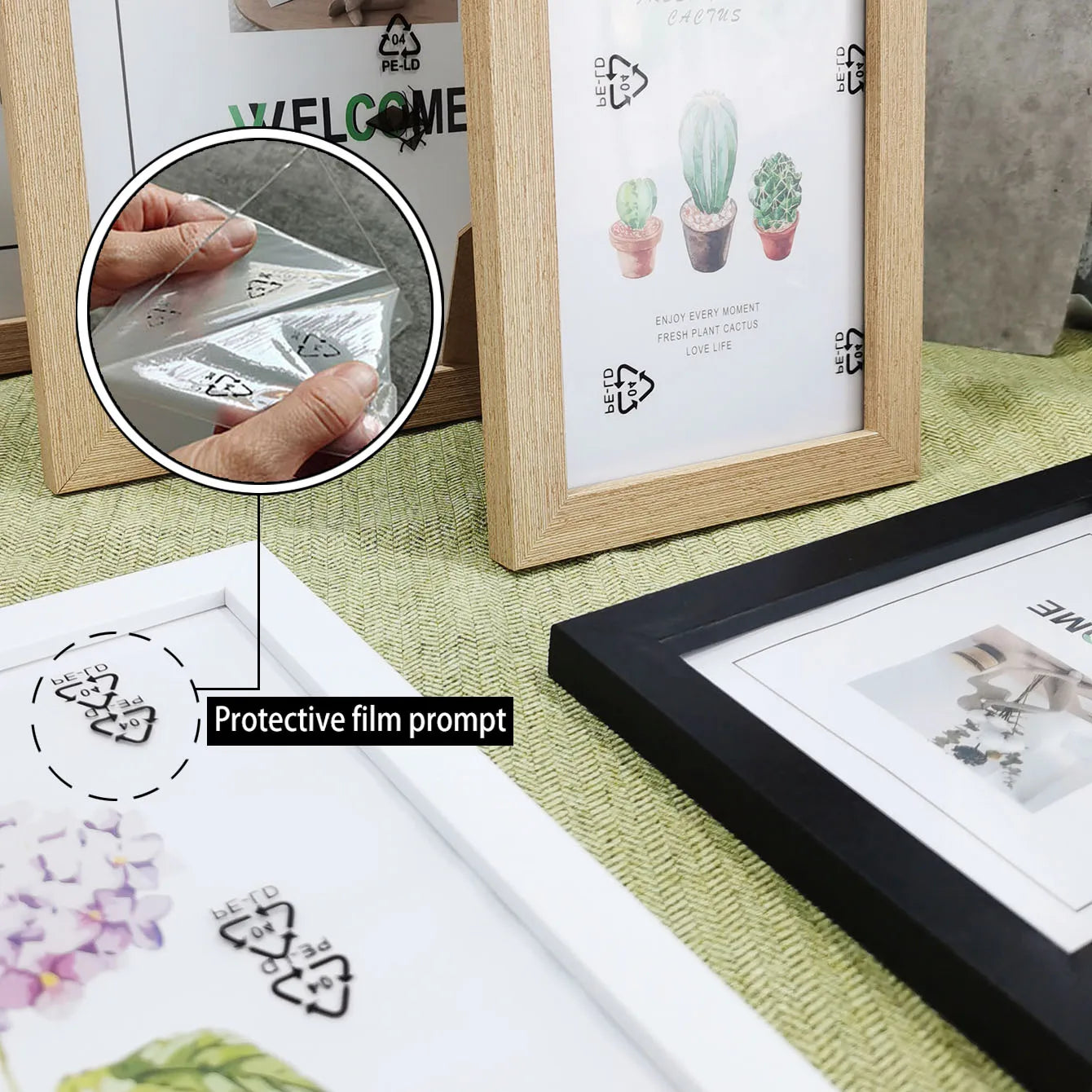 Wood Photo Frame – Desk or Wall