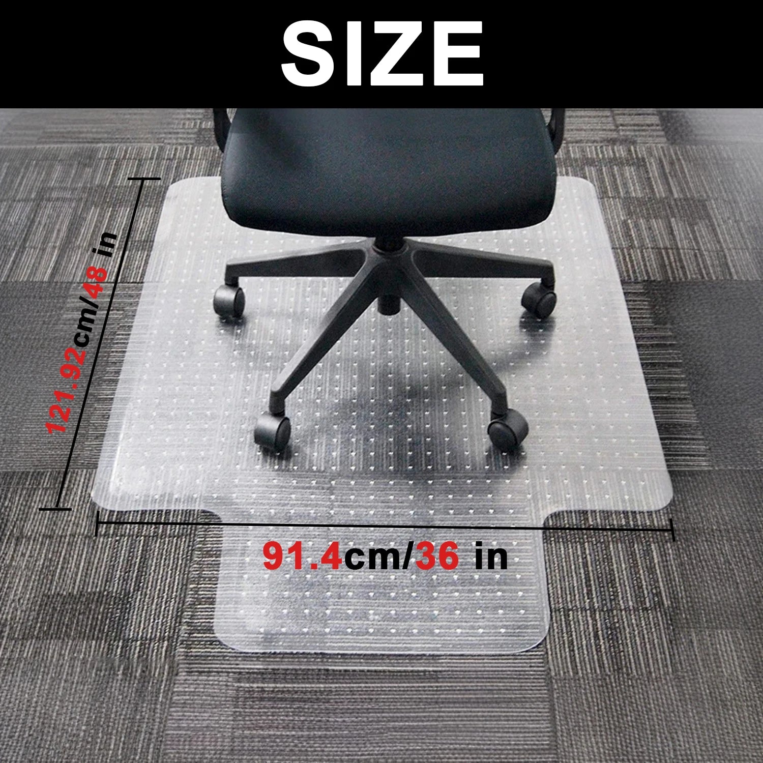 Transparent Chair Mat