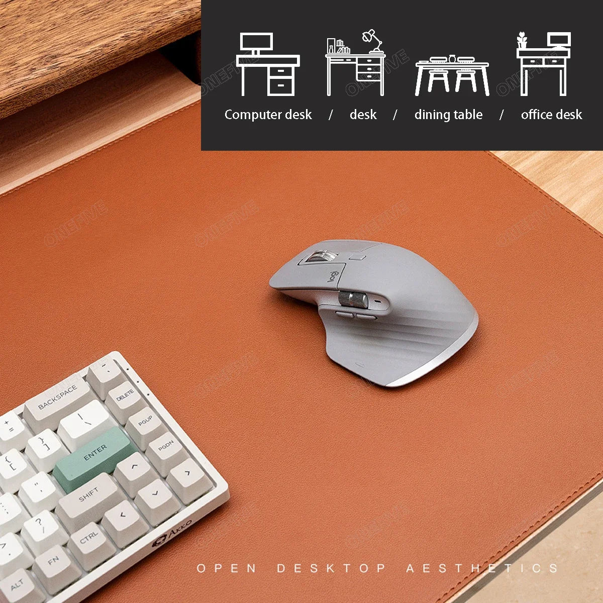 Large PU Leather Desk Mat