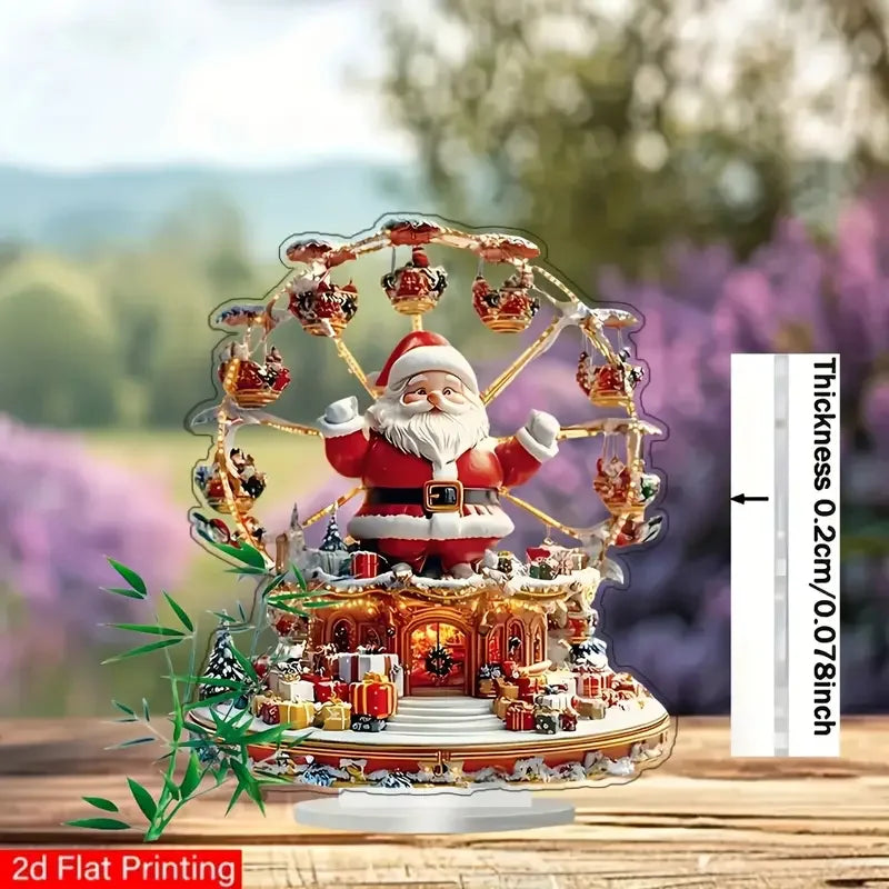 Bohemian Santa Claus Desktop Decoration