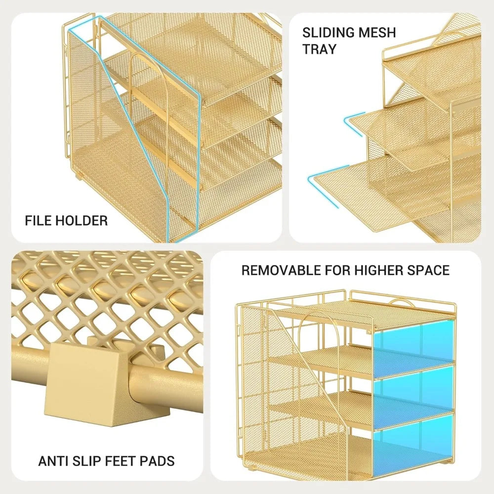 Desk File Organizer & Accessories