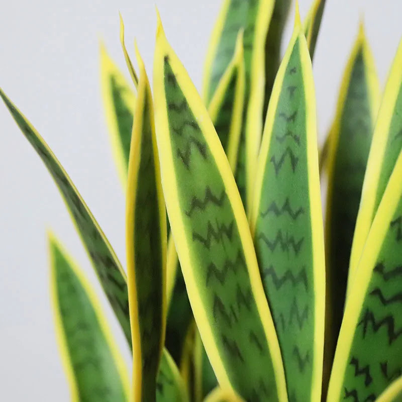 35" Artificial Tropical Snake Plant
