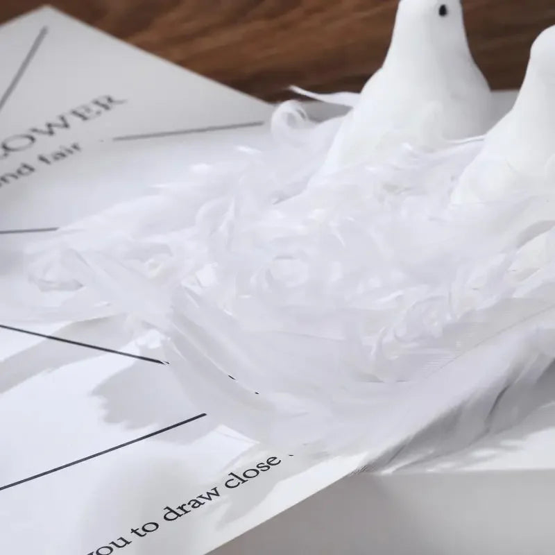 Artificial Feather Pigeon/Dove Ornament