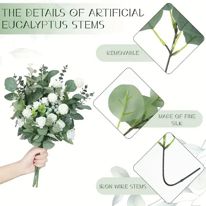 Silk Leaves for Floral Arrangements