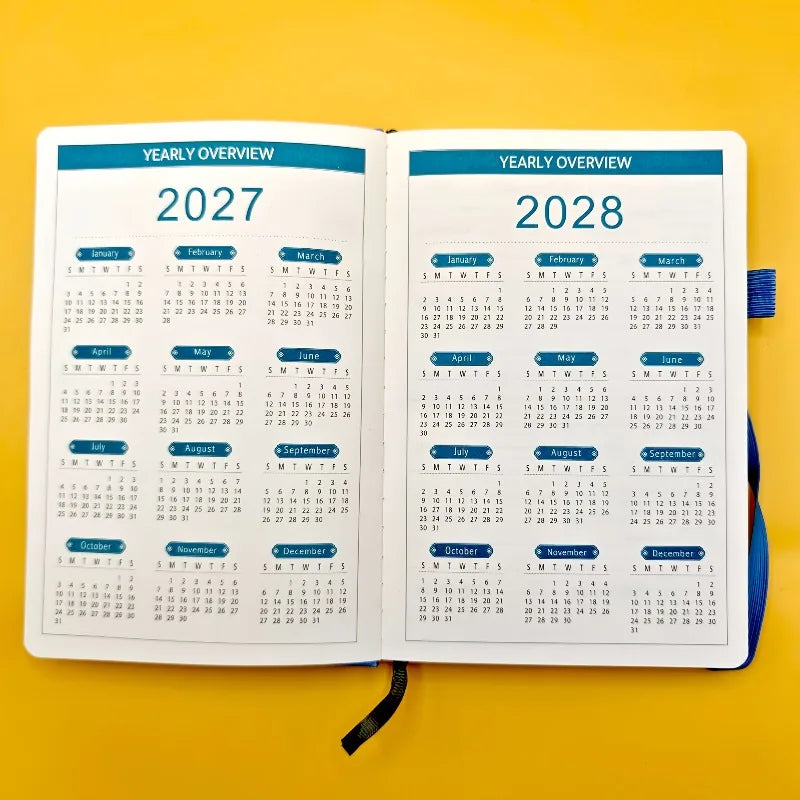 3-Year Monthly Planner 2026–2028