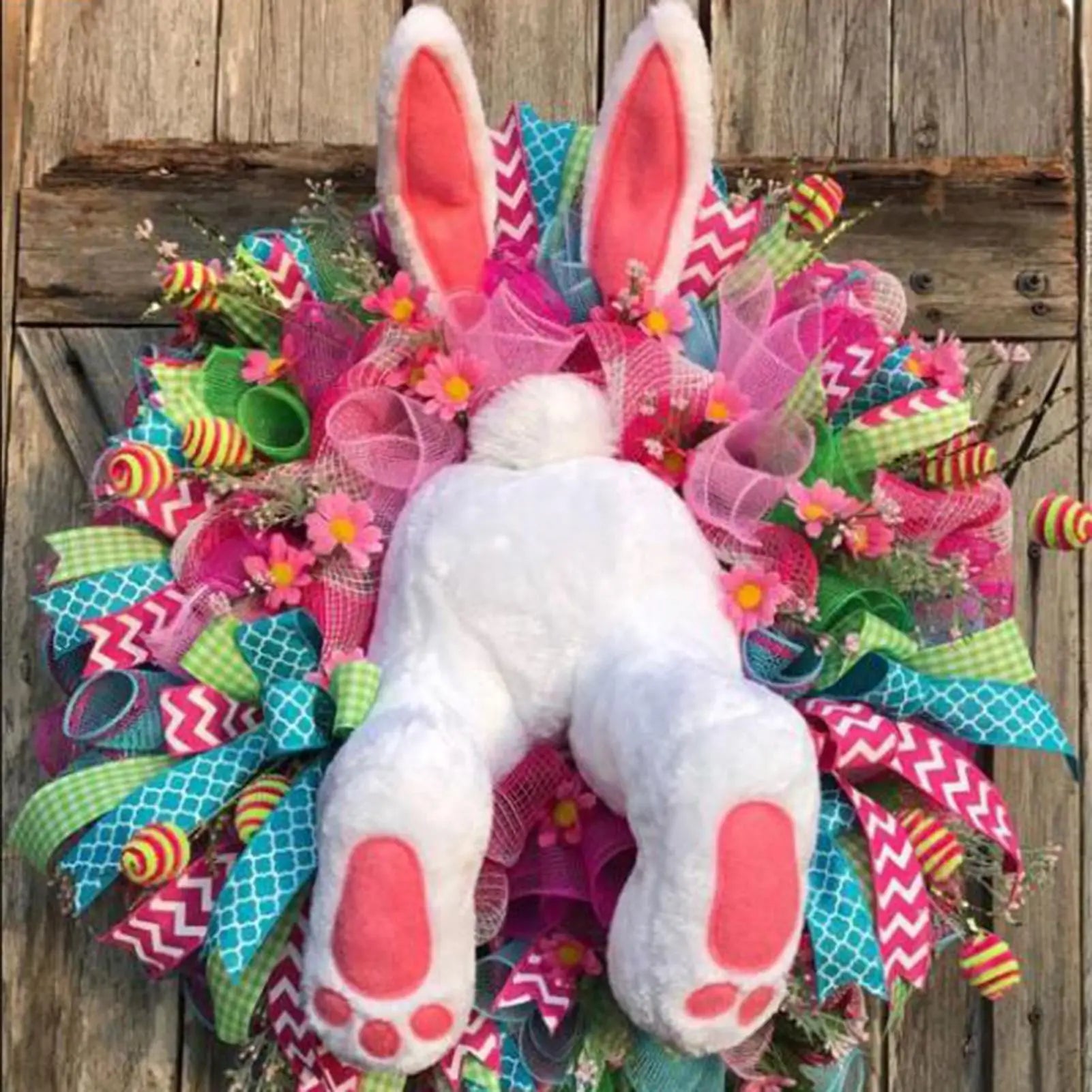 Easter Rabbit Wreath Garland