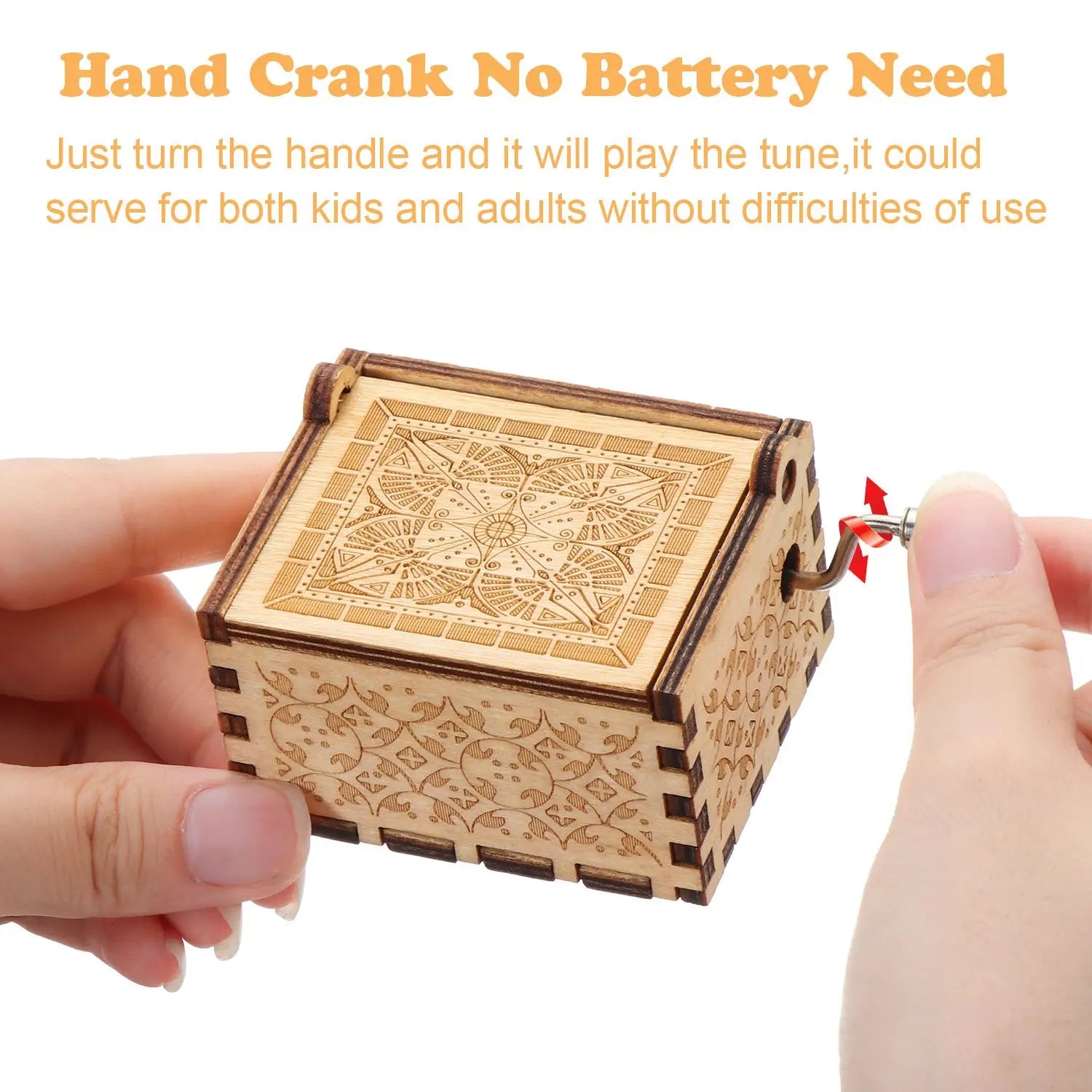 Vintage Wooden Music Box