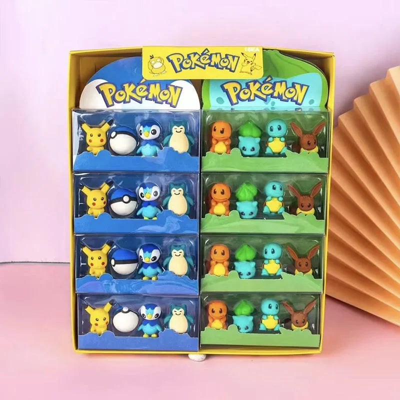 Pokemon Creative Animal Eraser Set