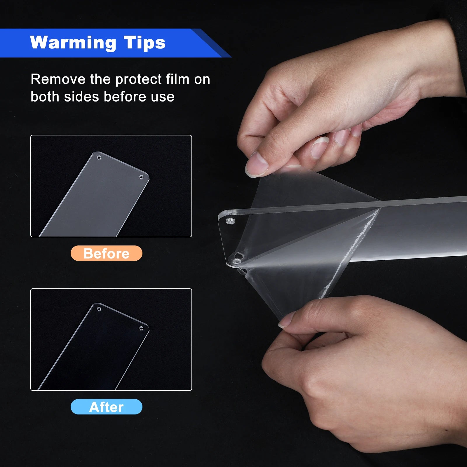 1–5 Tier Clear Acrylic Display Stand