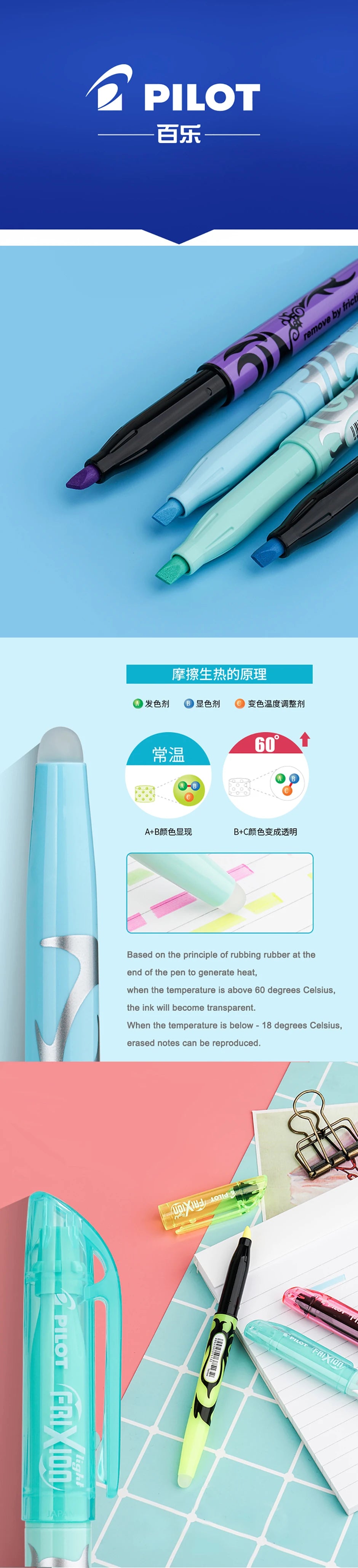 Washable Gel Pens for School & Office