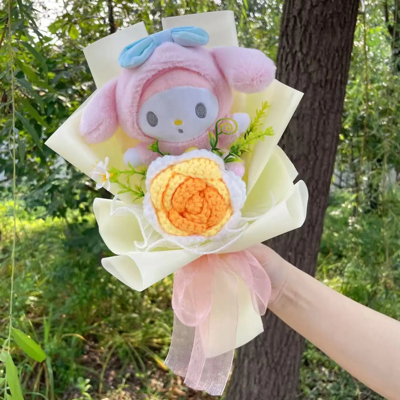 Cartoon Plush Flower Bouquet Gift
