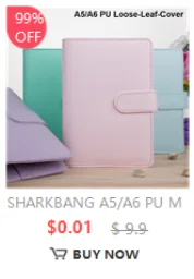 Sharkbang A5 Binder Notebook – Hard Cover Loose-Leaf Organizer