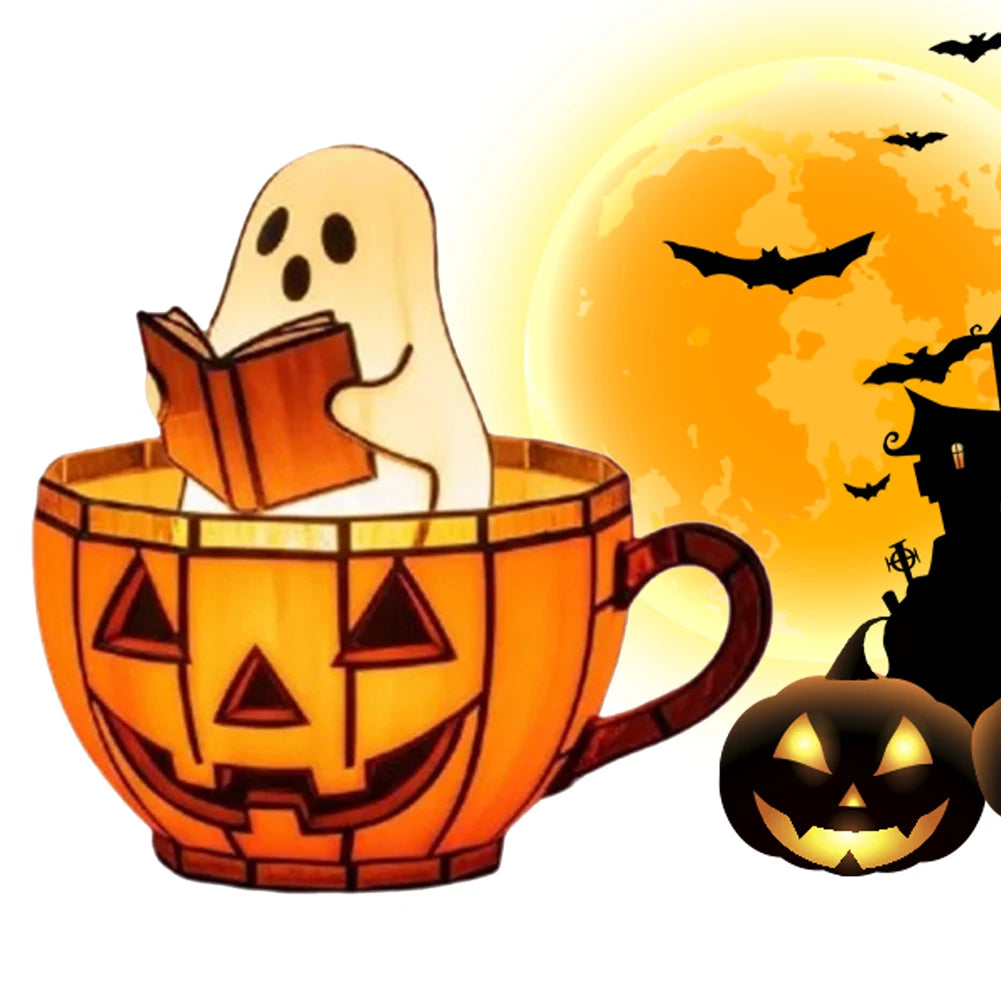 Ghost Reading Book Lamp