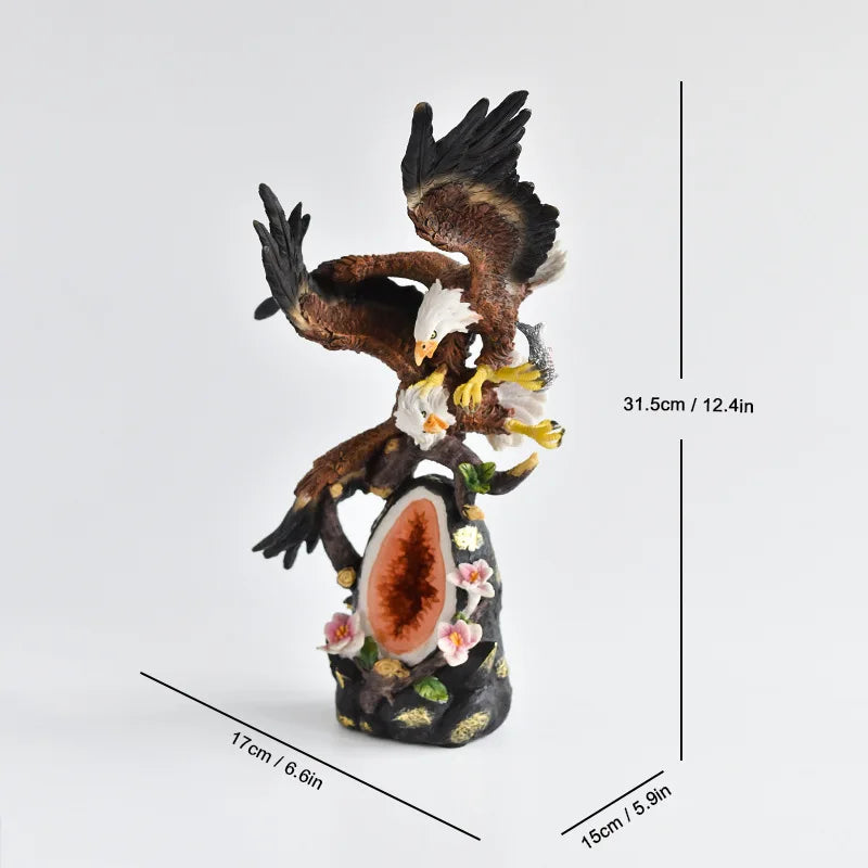 Independence Day July Fourth 7.4th American bald eagle roc wings resin crafts ornaments office hotel high-end eagle decorations