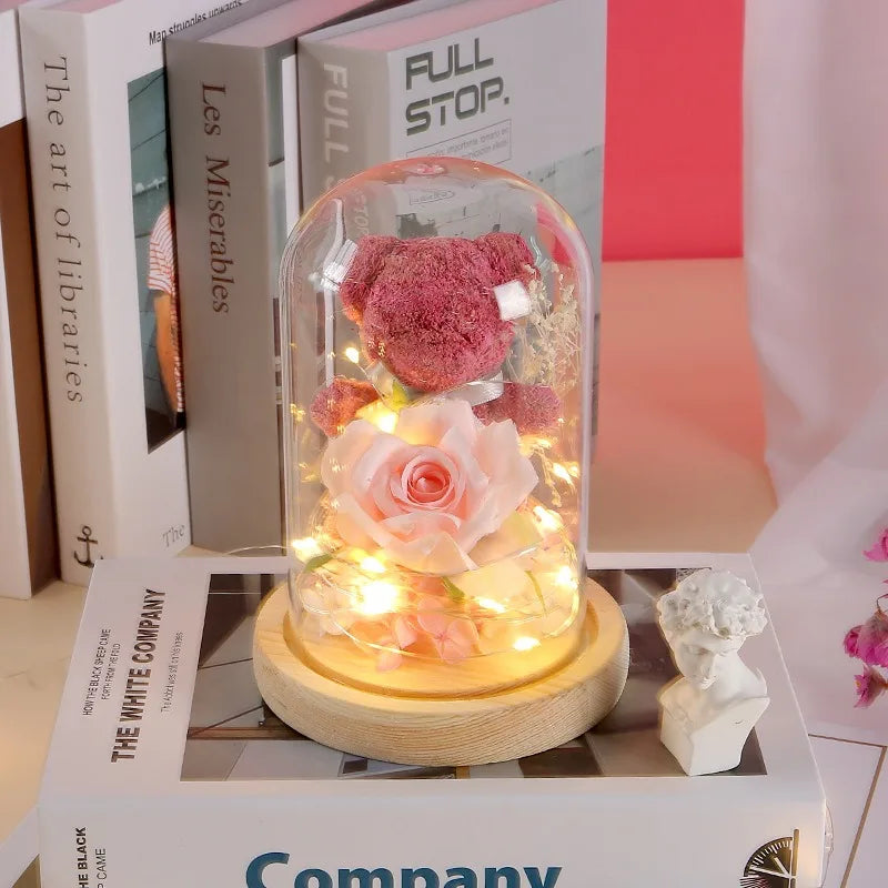 Eternal Rose LED Light Flower Gift