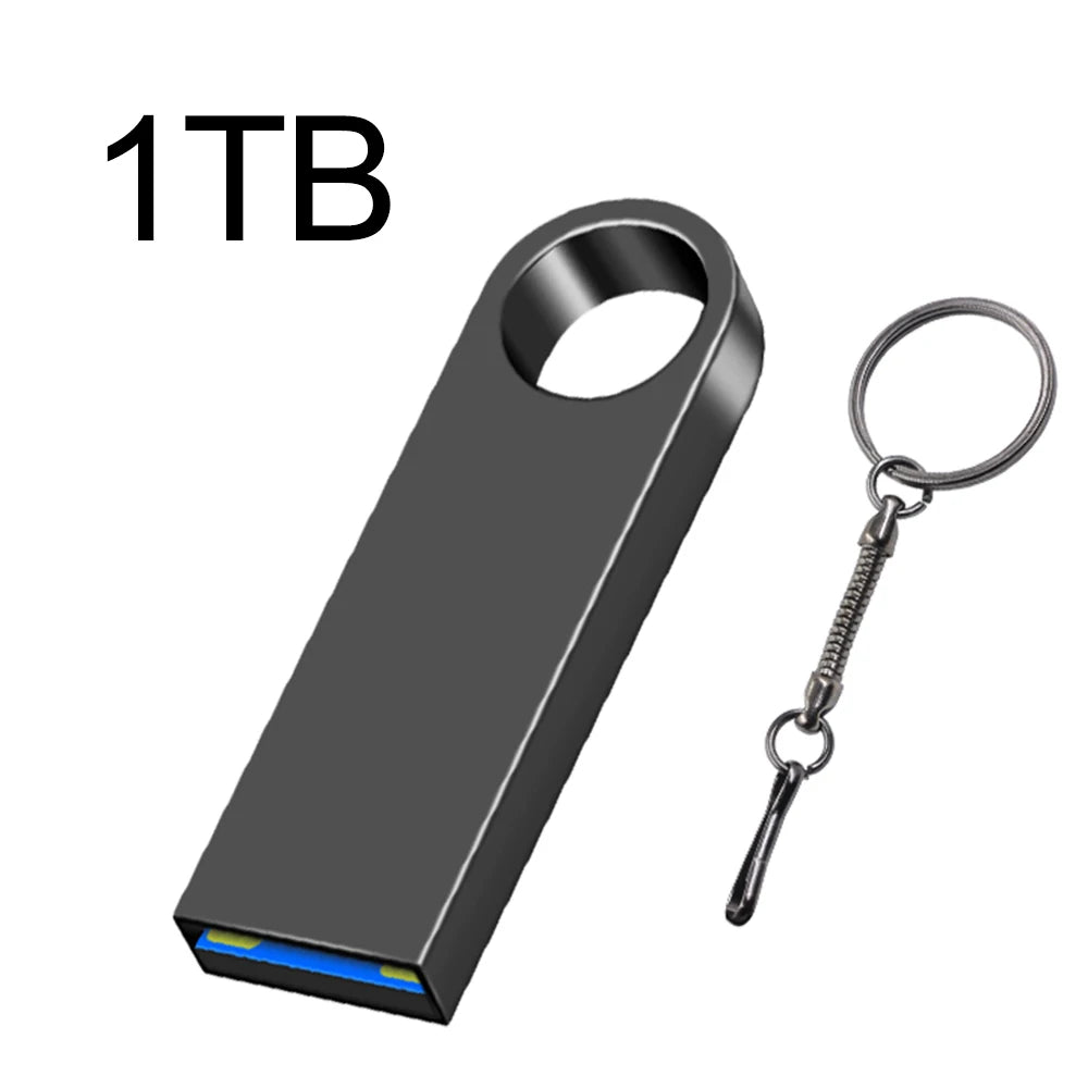 Metal USB Flash Drive – 128GB to 2TB High-Speed USB 3.0