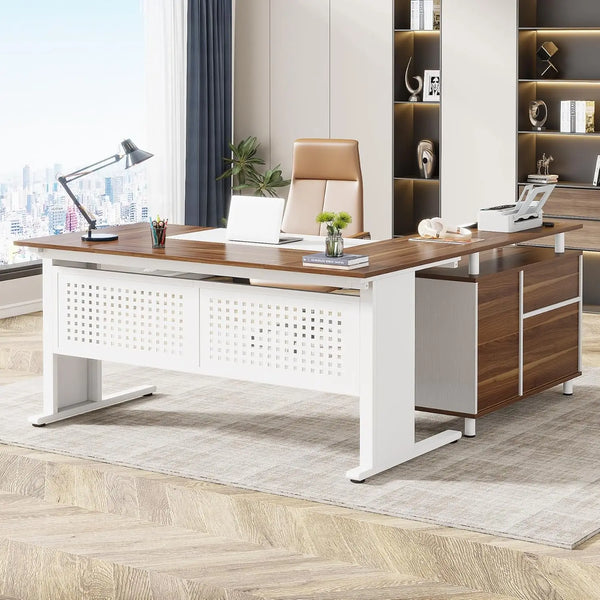 L-shaped  Large Office Desk
