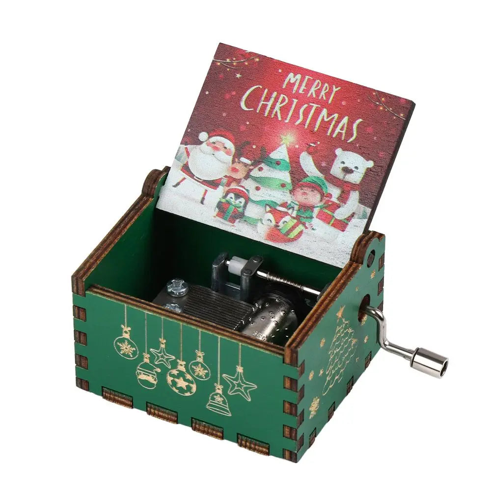 Vintage Wooden Music Box