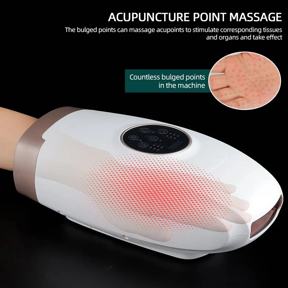 Hand Massager – Compression & Heat Therapy for Arthritis Relief