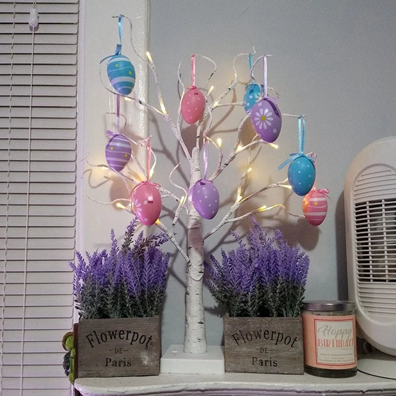 Easter LED Birch Tree Decoration