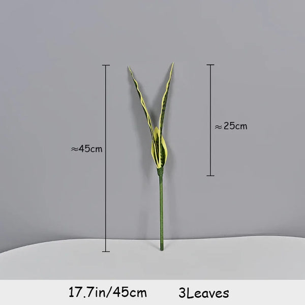 35" Artificial Tropical Snake Plant