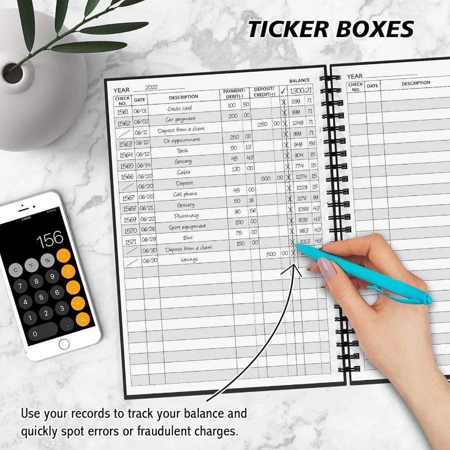 A5 Accounting Ledger Book – Income & Expense