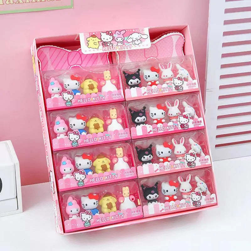 Pokemon Creative Animal Eraser Set