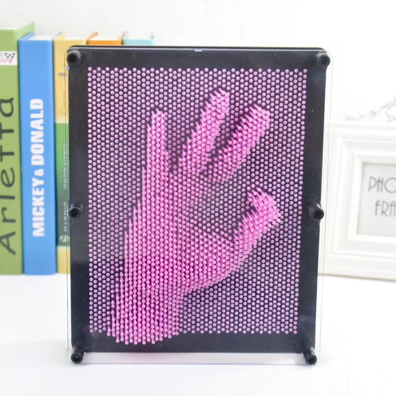 3D Pin Art Sculpture Desk Toy