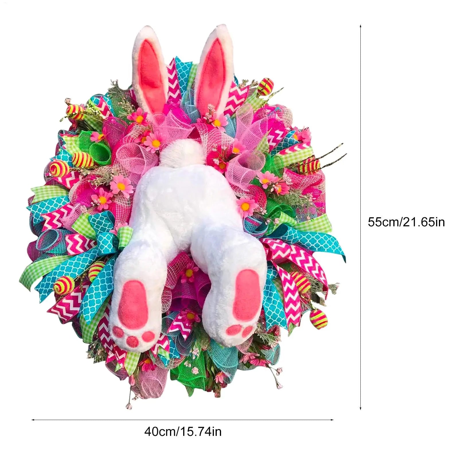 Easter Rabbit Wreath Garland