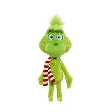 Green Shaggy Grinch Plush Doll
