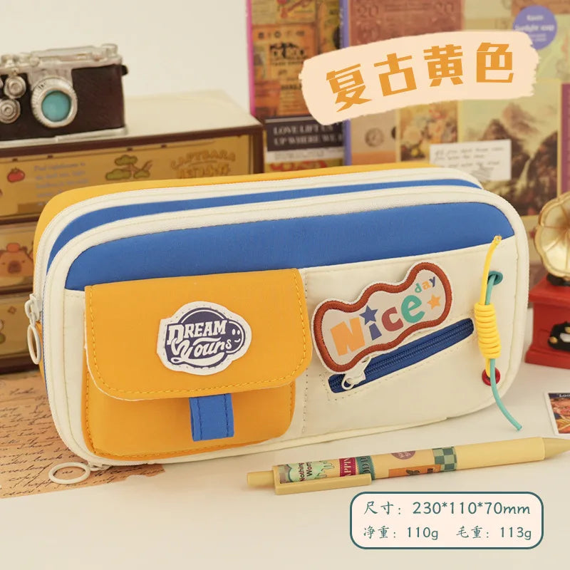 Large Capacity Pencil Case / Pen Bag