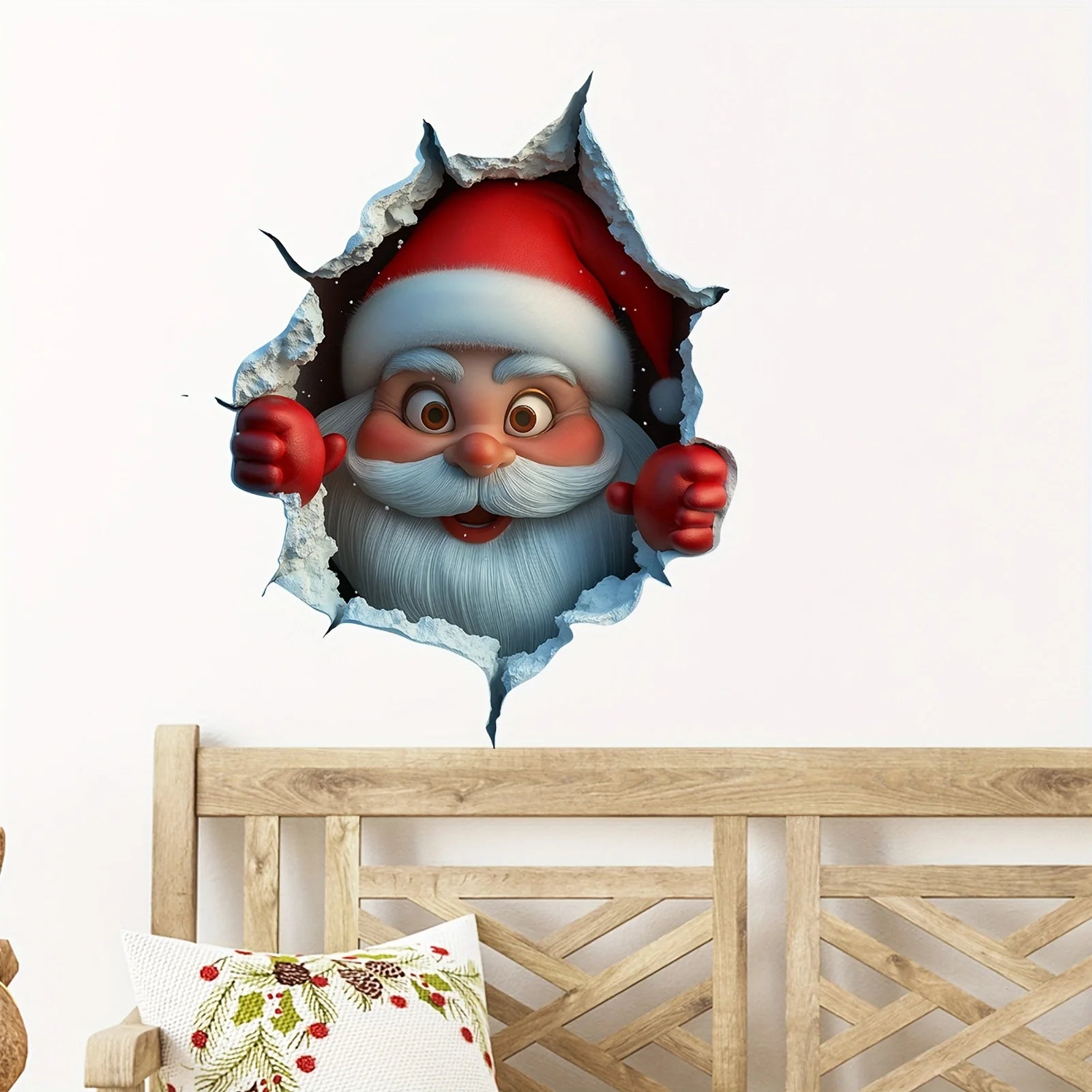 Christmas Santa PVC Wall Sticker