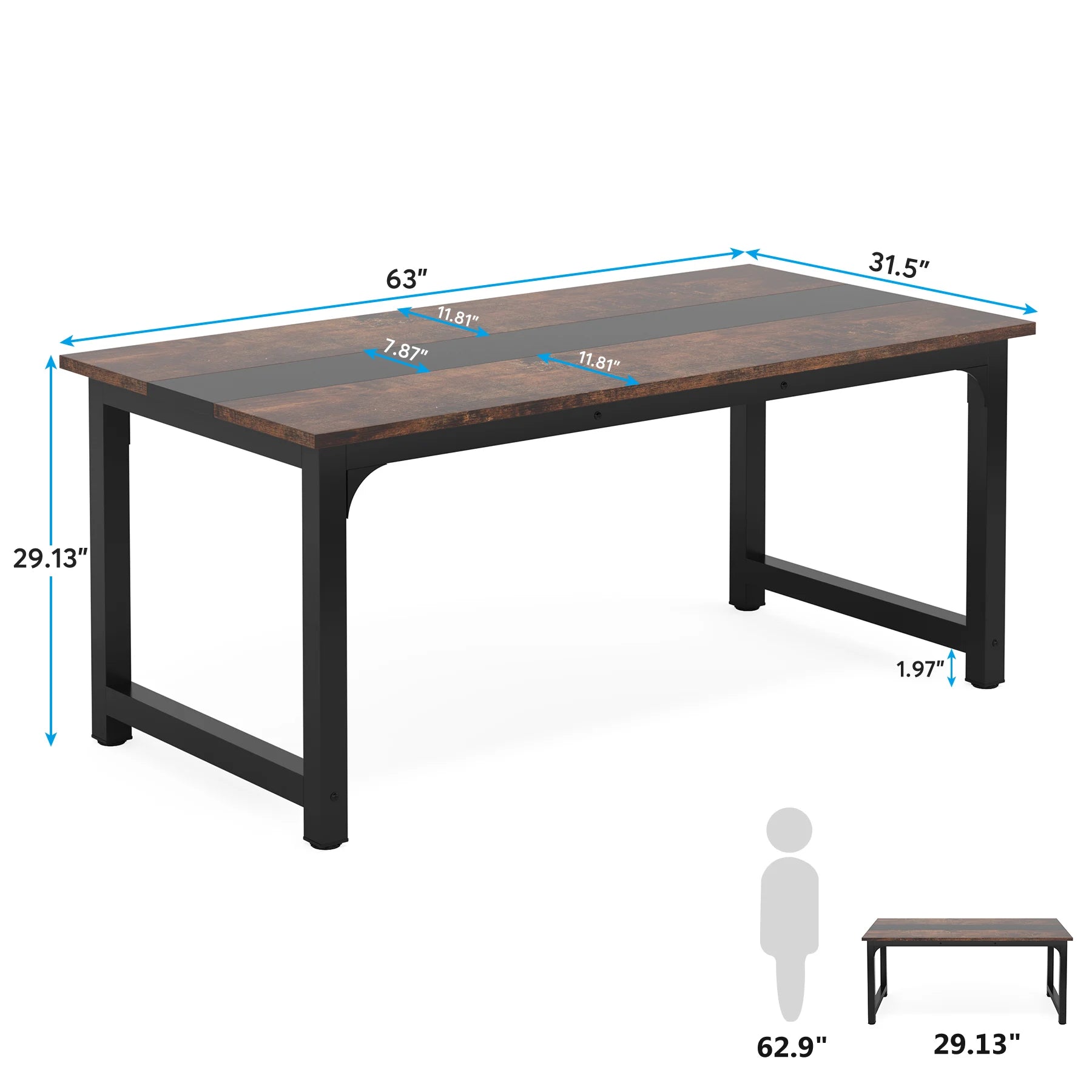 Tribesigns Large Office Desk