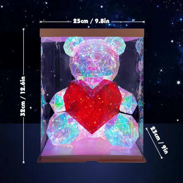 Colorful LED Glowing Bear Lamp