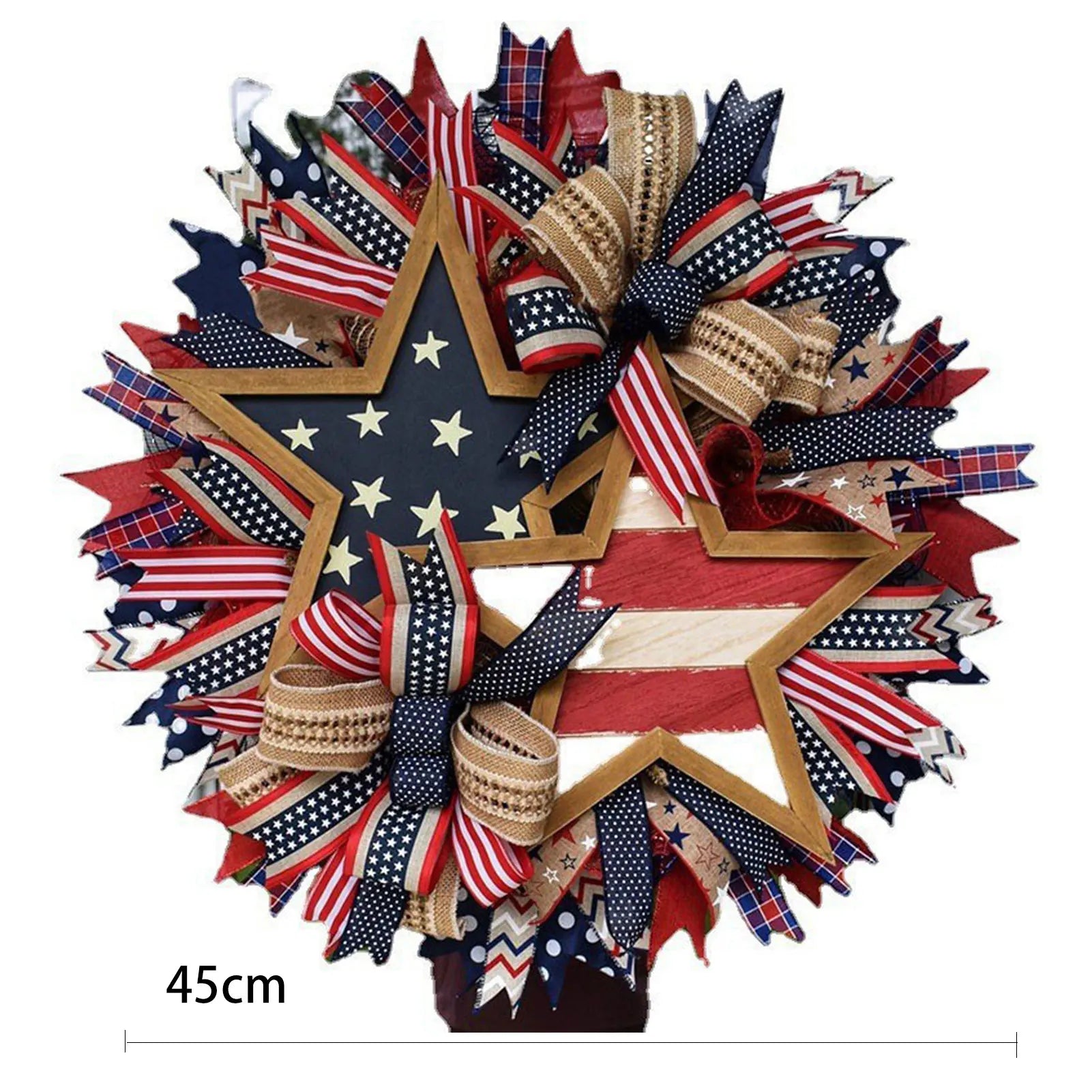 2025 Independence Day Decorative Wreath