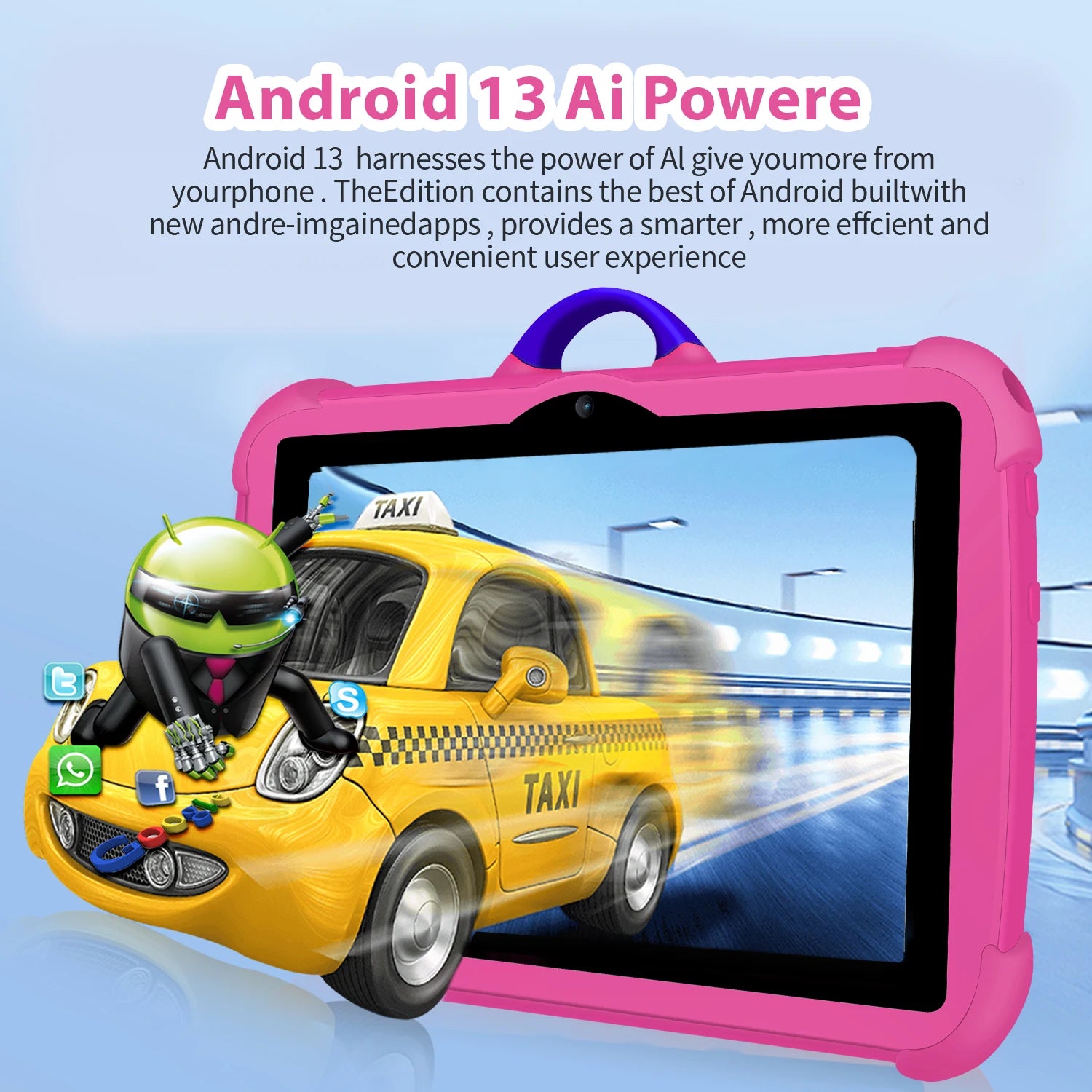 New Cartoon Pattern Kids Tablet: