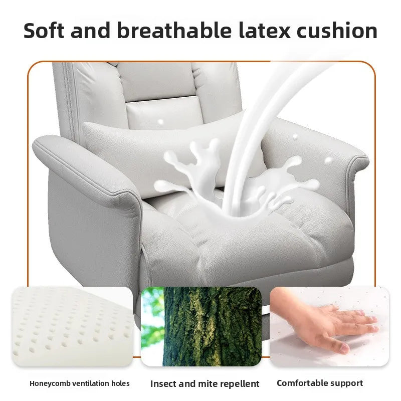 Executive Ergonomic Leather Office Chair